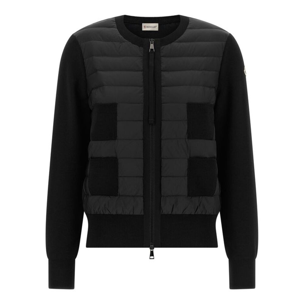 Moncler Black Polyamide Women's Cardigan